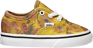 (Infant) Vincent Van Gogh x Vans Authentic 'Sunflowers' VN0A38E7U3W (Infant) Vincent Van Gogh x Vans Authentic 'Sunflowers' VN0A38E7U3W