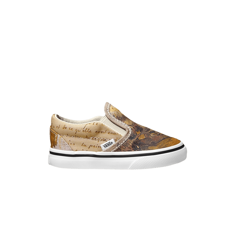 (Infant) Vincent Van Gogh x Vans Classic Slip-On 'Skull' VN000EX8U48