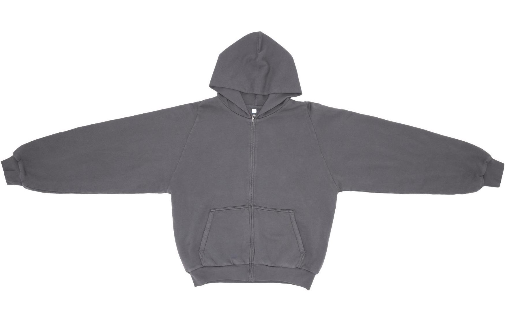 Order 【Concierto de Kanye】Sudadera Unisex Gris con Cremallera YEEZY x Gap x Balenciaga SS24. YZY-SS24-09