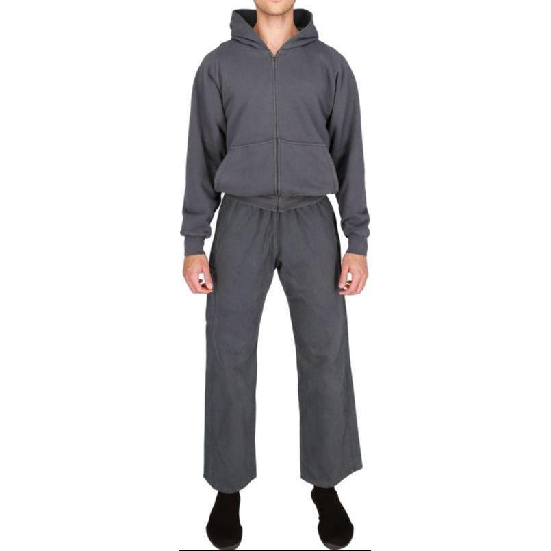 Shop 【Concierto de Kanye】Sudadera Unisex Gris con Cremallera YEEZY x Gap x Balenciaga SS24. YZY-SS24-09