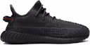 Buy (JR) adidas Yeezy Boost 350 V2 'Hitam Tidak Berpantul' FU9013
