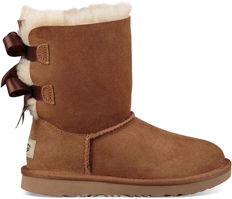 儿童款 UGG Bailey Bow II 靴子 '栗色' 1017394K-CHE Order 儿童款 UGG Bailey Bow II 靴子 '栗色' 1017394K-CHE