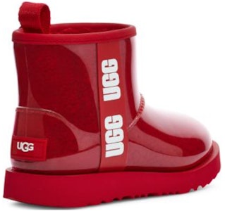 (兒童)UGG 經典透明迷你靴 II 桑巴紅 1112386K-SBR Shop (兒童)UGG 經典透明迷你靴 II 桑巴紅 1112386K-SBR