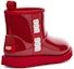 Shop (Kids) UGG Classic Clear Mini II Boot Samba Red 1112386K-SBR