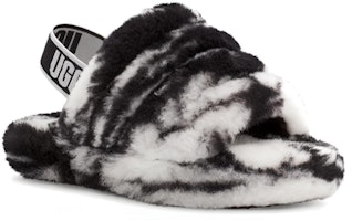 (兒童) UGG Fluff Yeah 休閒拖鞋 黑色 1123636K-BLK Lookbook (兒童) UGG Fluff Yeah 休閒拖鞋 黑色 1123636K-BLK