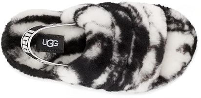 (兒童) UGG Fluff Yeah 休閒拖鞋 黑色 1123636K-BLK Shop (兒童) UGG Fluff Yeah 休閒拖鞋 黑色 1123636K-BLK