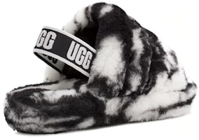 (兒童) UGG Fluff Yeah 休閒拖鞋 黑色 1123636K-BLK Purchase (兒童) UGG Fluff Yeah 休閒拖鞋 黑色 1123636K-BLK