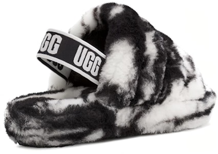 (兒童) UGG Fluff Yeah 休閒拖鞋 黑色 1123636K-BLK Purchase (兒童) UGG Fluff Yeah 休閒拖鞋 黑色 1123636K-BLK