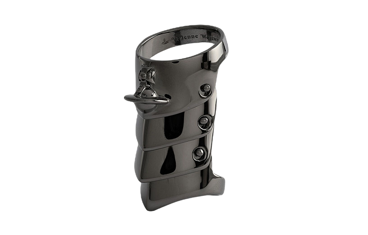 "NANA Vivienne Westwood Armour Ring 925 Silver Gothic  Ring" 64030003S001S001