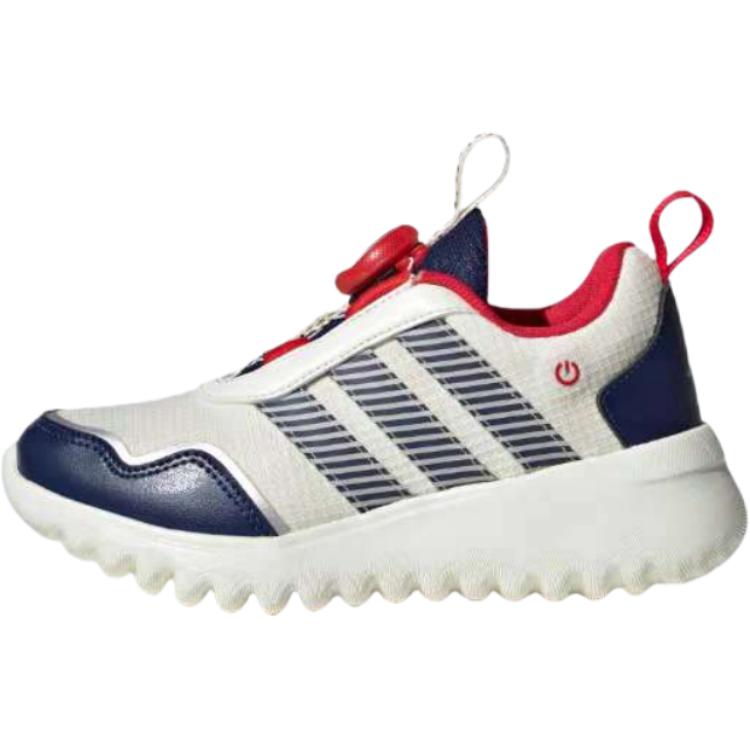 (Pre School) adidas Activeflex 4.0 BOA Shoes White/Blue/Red - Casual & Non-Slip Sneakers JS3090