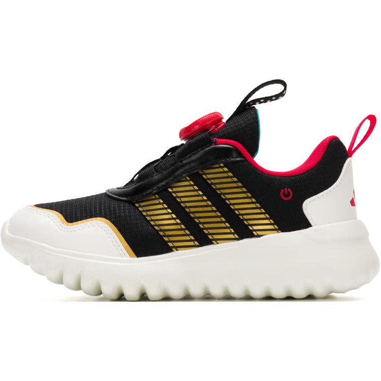 (Pre School) adidas ActiveFlex BOA 4.0 Kids Casual Shoes Black/White/Gold – Durable & Comfortable. JS3089