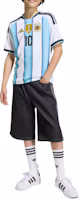 (Pre School) adidas Argentina 26 Home Jersey Messi Kids Short Sleeve Comfortable Colorblock KA8115 (Pre School) adidas Argentina 26 Home Jersey Messi Kids Short Sleeve Comfortable Colorblock KA8115