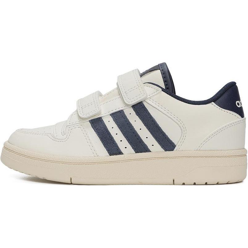 (Youth) (Pre School) adidas BREAK START EL CF C Basketball Shoes White Low-Top Comfortable Design JI4565