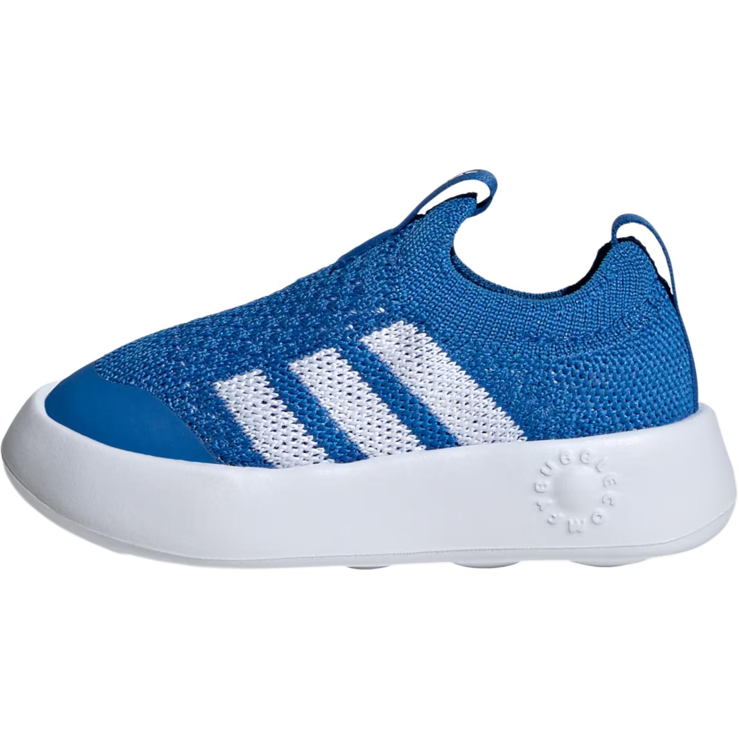 (Infant) (Pre School) adidas Bubblecomfy Baby/ Shoes Blue White - Soft, Comfy & Non-Slip. IH1265