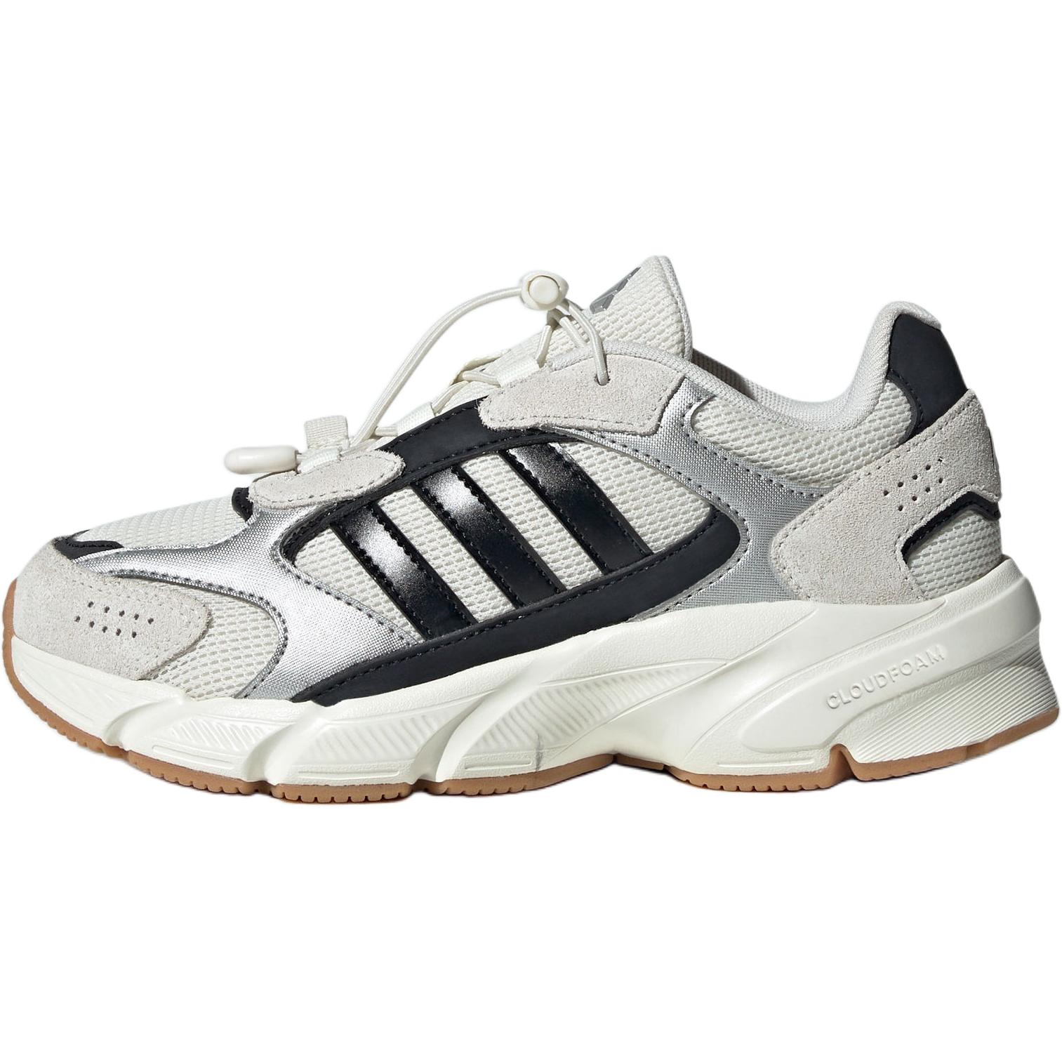 (Youth) (Pre School) adidas CRAZYCHAOS 2000 Running Shoes Suede White Black Comfortable Durable IH0911