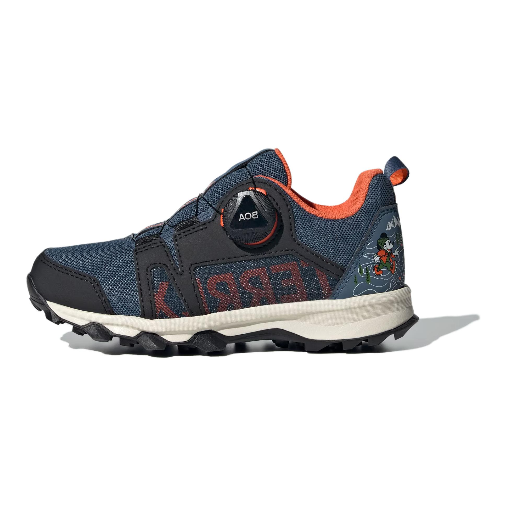 (Pre School) adidas Disney AGRAVIC BOA Kids Trail Running Shoes Black 青黑 Children's Edition IH5084