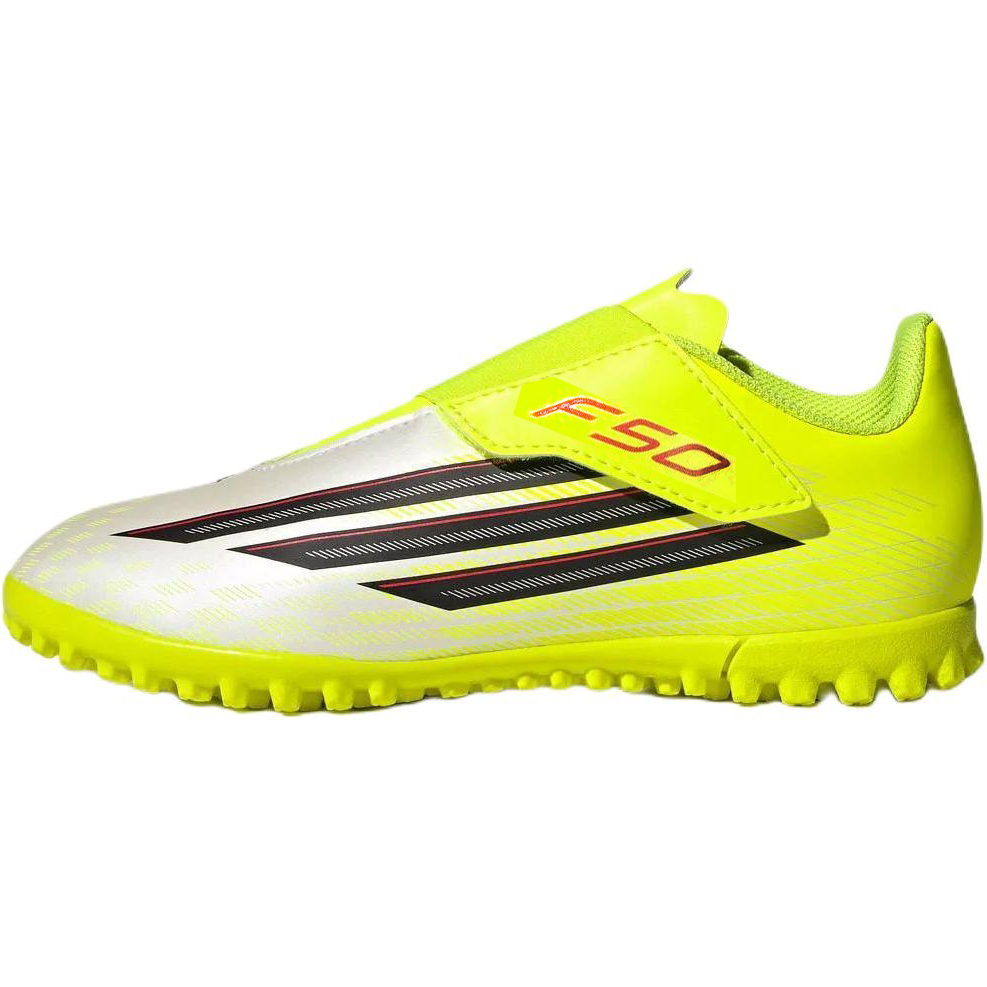 (Pre School) adidas F50 Club Vel TF Kids Yellow Low-Top Soccer Shoes Comfortable Fit JS1487