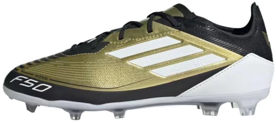 (Youth) (Pre School) adidas F50 PRO Soccer Cleats Low-Cut Gold/White/Black IF6917 Buy (Youth) (Pre School) adidas F50 PRO Soccer Cleats Low-Cut Gold/White/Black IF6917