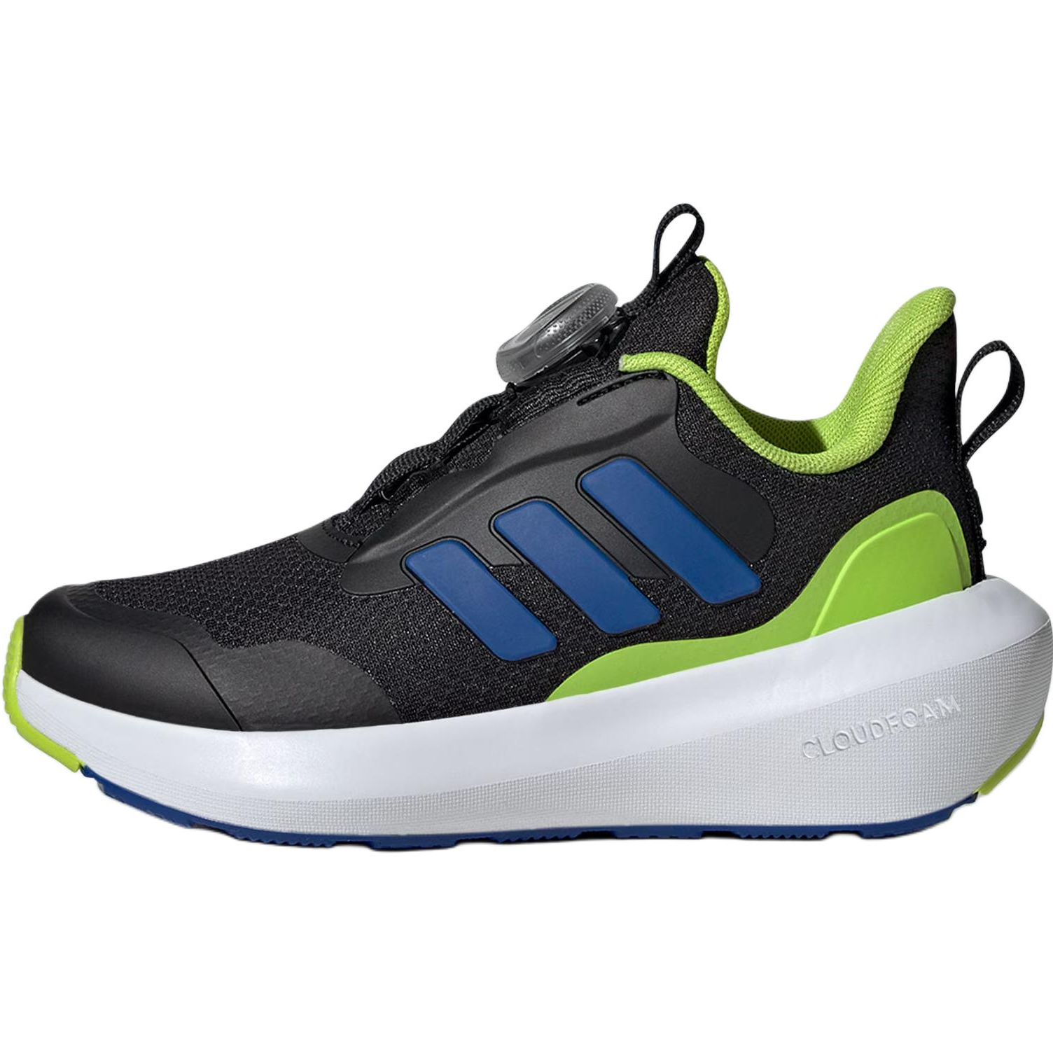 (Pre School) adidas Fortarun 3.0 Kids' Black/Blue/Green Casual Shoes - Stylish & Durable. IF4129