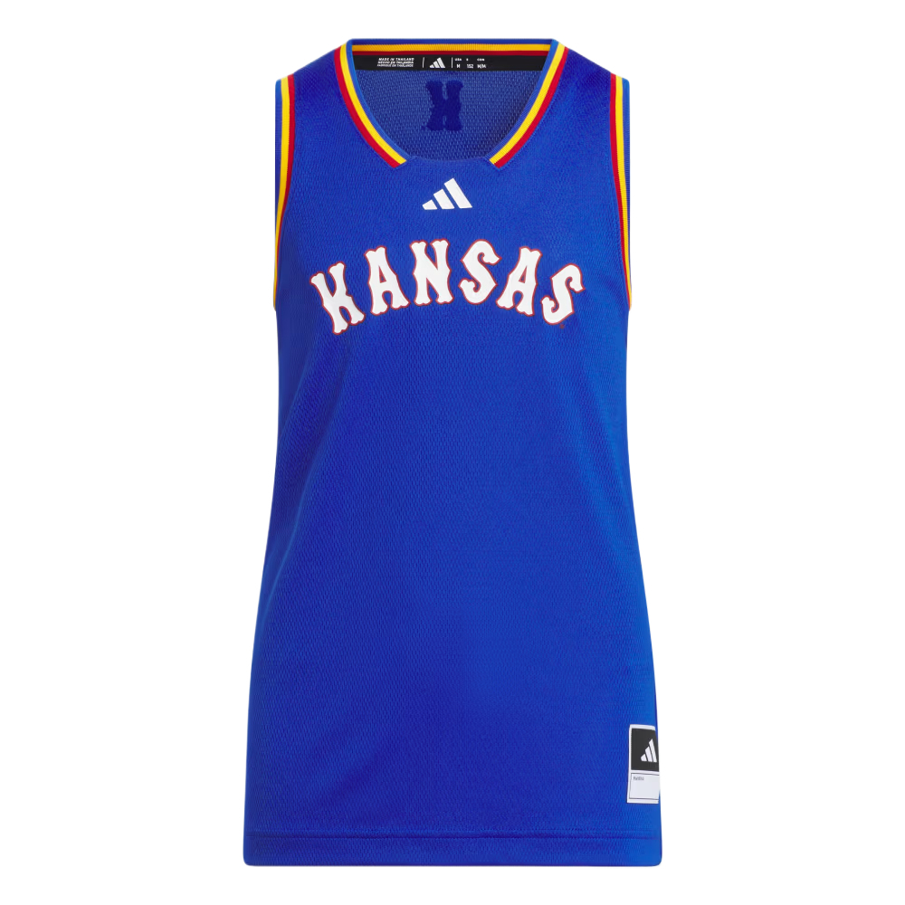 (Pre School) adidas KU Swingman Jersey Kids - Trendy, Versatile, Minimalist Children's Tank Top JW8565