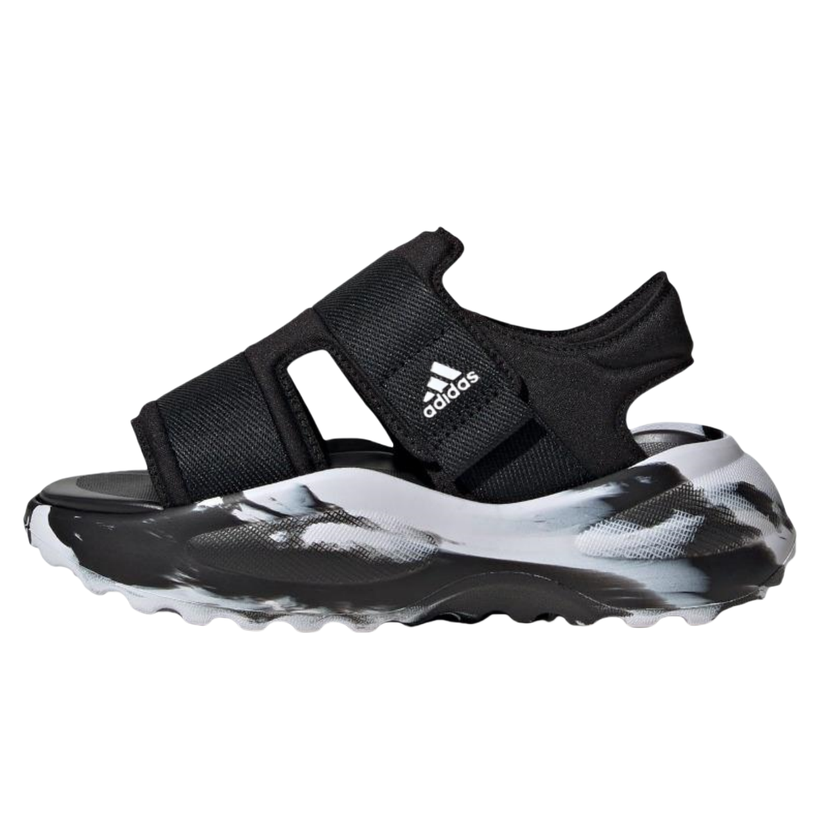 (Pre School) adidas Mehana Kids Sandals White/Black - Stylish & Comfortable Low-Cut Design JP5827