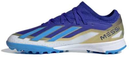 (Pre School) adidas Messi League Kids Soccer Shoes Blue White Low Top Anti-Slip Durable ID0716 (Pre School) adidas Messi League Kids Soccer Shoes Blue White Low Top Anti-Slip Durable ID0716