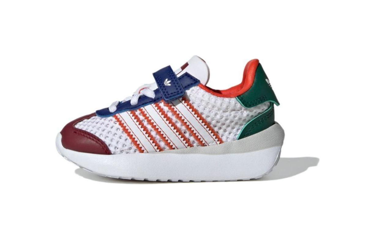 (Pre School) adidas Originals COUNTRY XLG White/Red/Blue Baby Toddler Casual Durable Shoes JH6367