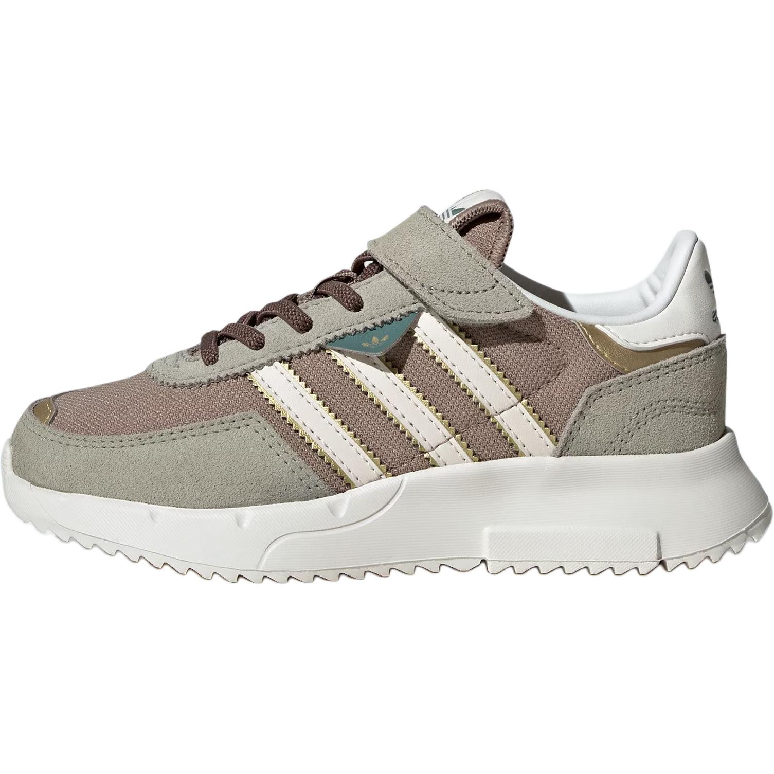 (Pre School) adidas Originals Retropy F2 Kids' Running Shoes Brown - Comfortable & Durable. JP7031