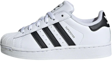 (Youth) (Pre School) adidas Originals Superstar 2 ' White Leather Low-Top Casual Sneakers JH9980 (Youth) (Pre School) adidas Originals Superstar 2 ' White Leather Low-Top Casual Sneakers JH9980