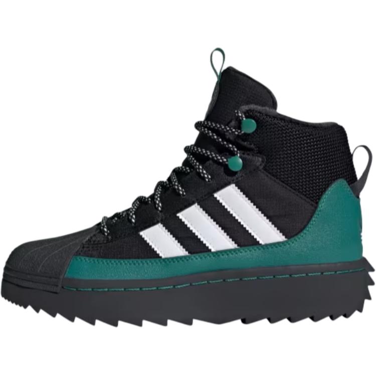 (Pre School) adidas Originals Superstar Winterized Trek High-Top Kids Outdoor Shoes Black ID1018