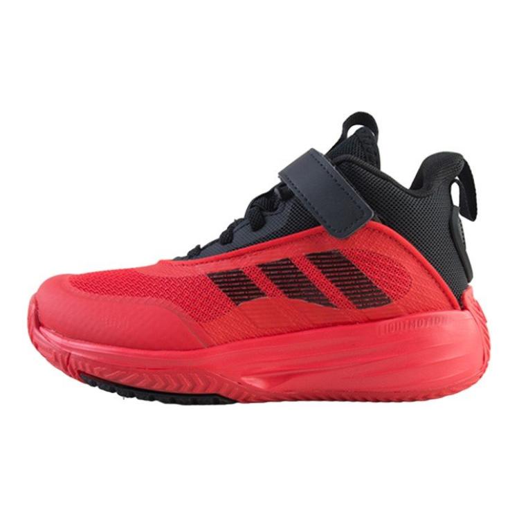 (Youth) (Pre School) adidas Own the Game 3 ' Basketball Shoes Red/Black Comfortable Durable Mid-Top IF4594
