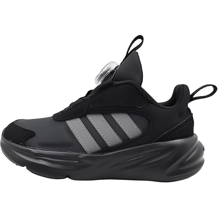 (Youth) (Pre School) adidas Ozelle ' Black Running Shoes - Comfy, Durable, Cushioned & Warm. IE6405