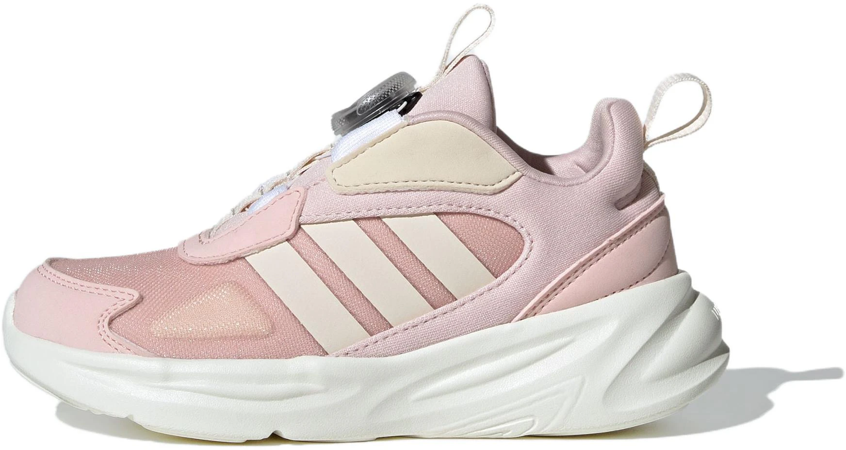 pre-school-adidas-ozelle-low-kids-running-shoes-pink-comfortable-non-slip-and-cushioned-ie-8570