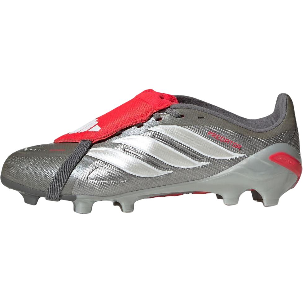 (Pre School) adidas PREDATOR LEAGUE FT FG Kids' Grey Low Soccer Cleats - Comfortable Fit. JR3312