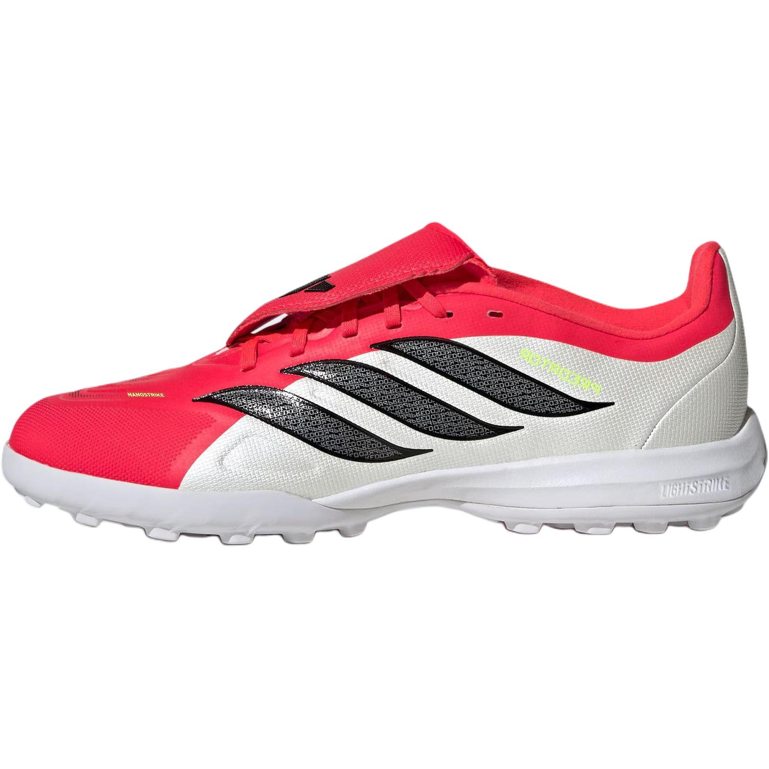 (Pre School) adidas Predator League TF Kids Soccer Shoes Red Black White - Comfortable Fit. JR7917