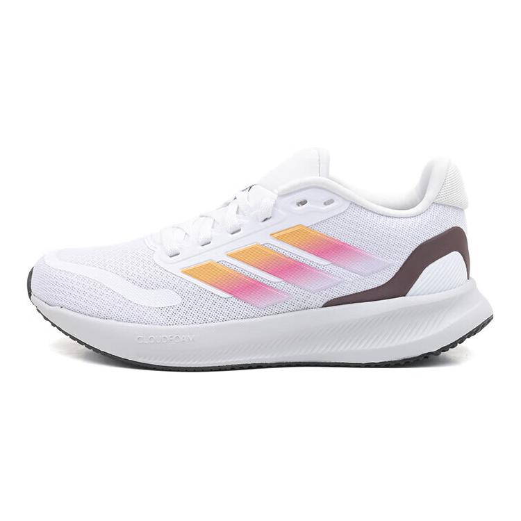 (Pre School) adidas Runfalcon 5 Kids' Running Shoes White/Orange - Lightweight & Durable. IE8588