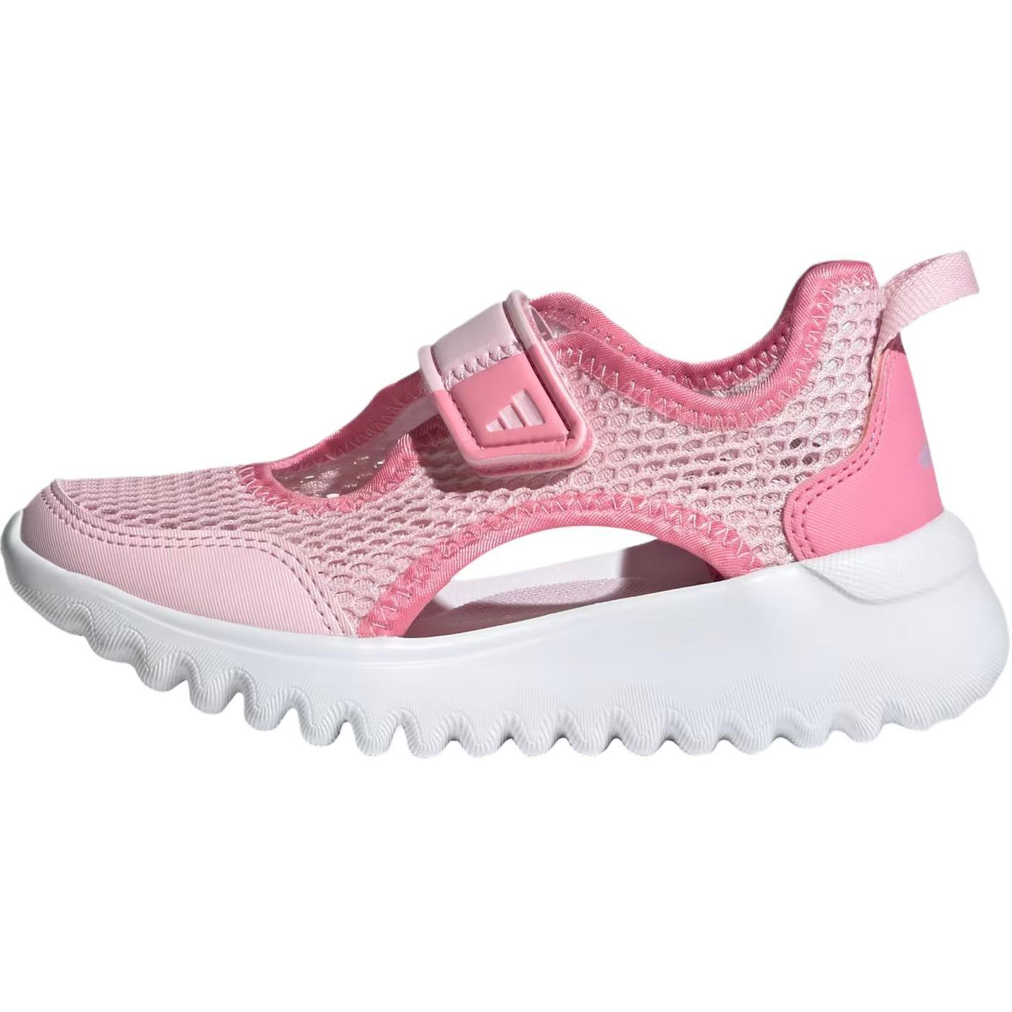 (Pre School) adidas Summerflex Lightweight Comfortable Pink Kids' Sandals Low-Cut Design IH8734