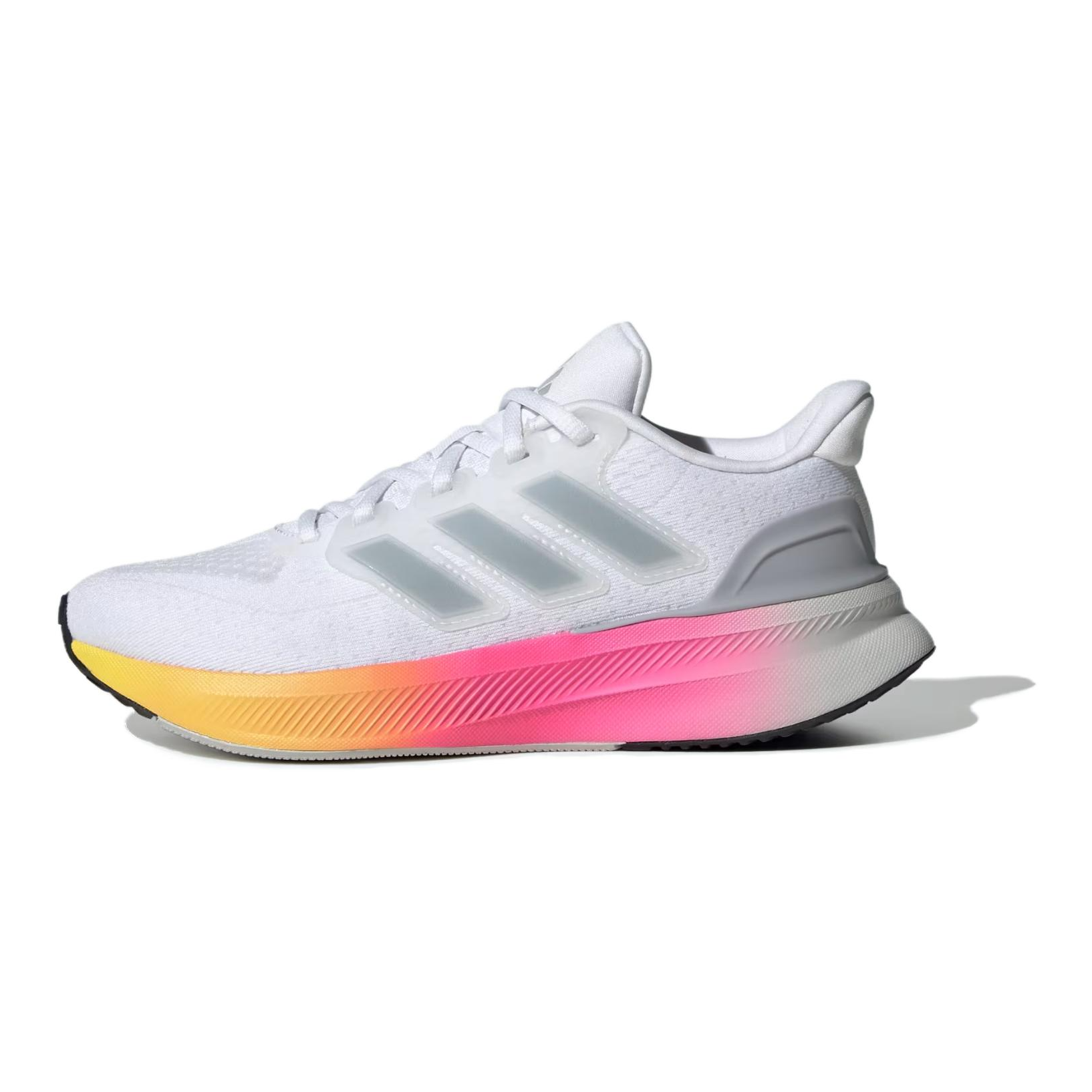 (Youth) (Pre School) adidas ULTRARUN 5 Running Shoes White Silver Black Comfortable Style IF4137