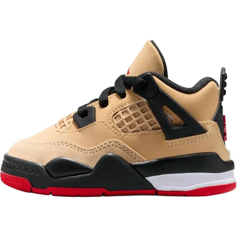 (Toddler) (Pre School) Air Jordan 4 Retro Classic Mid Shoes Brown Baby Sneaker. IH2095-200