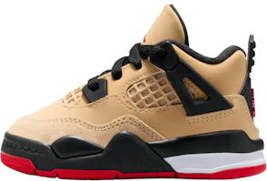 (Toddler) (Pre School) Air Jordan 4 Retro Classic Mid Shoes Brown Baby Sneaker. IH2095-200 (Toddler) (Pre School) Air Jordan 4 Retro Classic Mid Shoes Brown Baby Sneaker. IH2095-200
