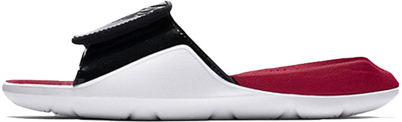(Pre School) Air Jordan Hydro 7 Black Red White Slippers AA2516-001 Buy (Pre School) Air Jordan Hydro 7 Black Red White Slippers AA2516-001
