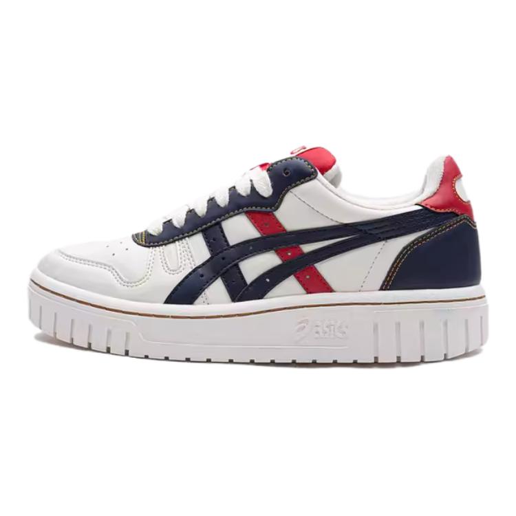 (Pre School) Asics Court MZ Low-Top Kids' Sneakers White Black Youth Casual Shoes 1204A126-102