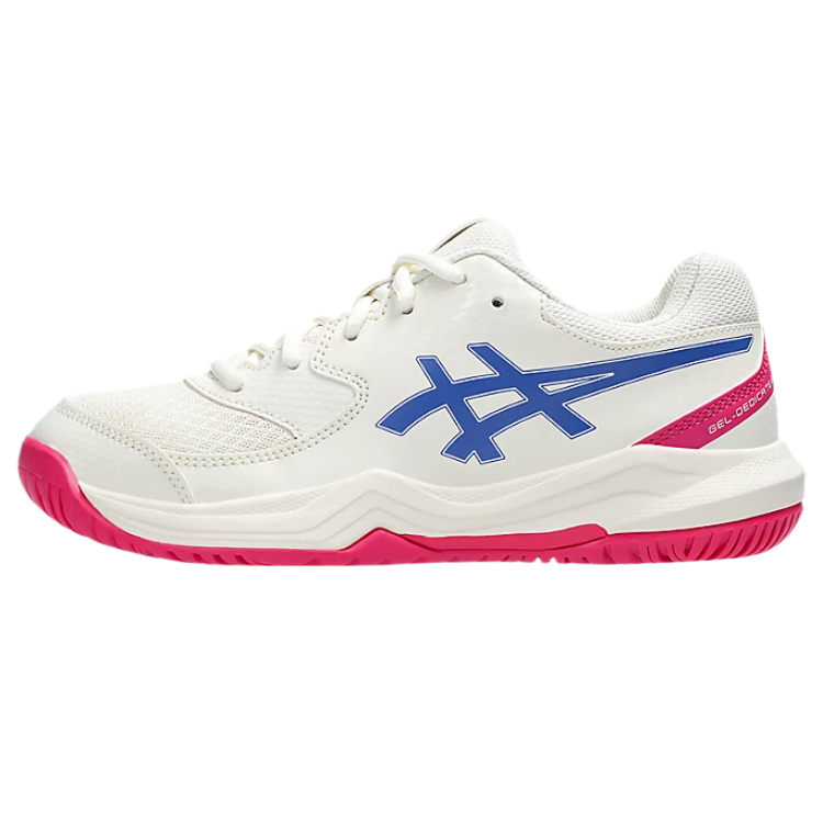 (Pre School) ASICS Gel-Dedicate 8 Kids' Training Shoes Low-Cut Off-White Comfortable Stylish 1044A077-105