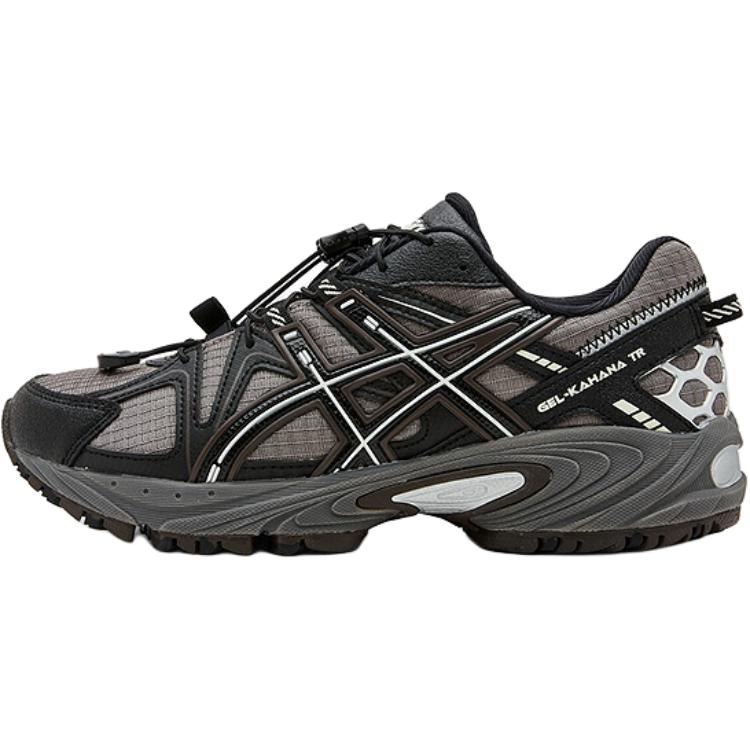 (Pre School) ASICS Gel-Kahana TR Kids Running Shoes Black/Grey Breathable Non-Slip 1204A183-020