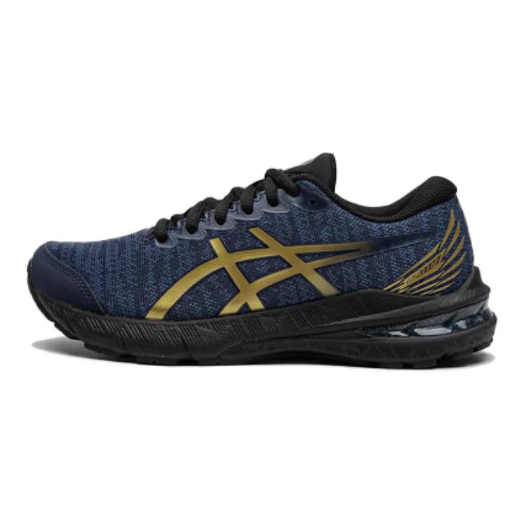 (Pre School) Asics GT-2000 11 Kids Running Shoes Blue/Black - Lightweight, Breathable & Cushioned 1014A368