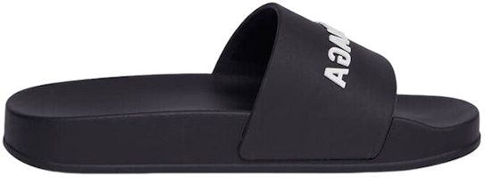 (Bebé) Balenciaga Sandalias de Piscina Negro Blanco 693777W1S801006 Order (Bebé) Balenciaga Sandalias de Piscina Negro Blanco 693777W1S801006