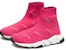 (Pre School) Balenciaga Speed Sneaker 'Allover Logo - Pink' 597425-W2DF1-5098