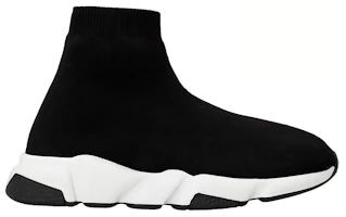 Order (Pre School) Balenciaga Speed Sneaker 'Black White' 597425-W2DB2-1015