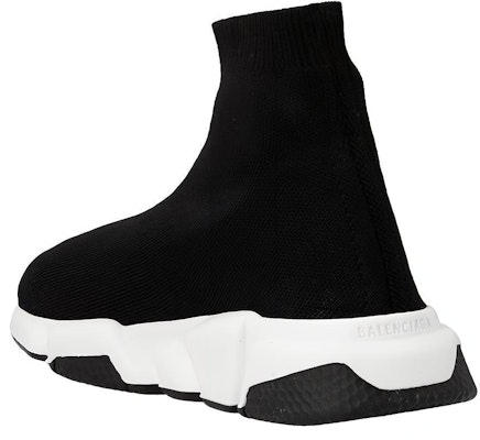 (아동용) 발렌시아가 스피드 스니커 '블랙 화이트' 597425-W2DB2-1015 Shop (아동용) 발렌시아가 스피드 스니커 '블랙 화이트' 597425-W2DB2-1015