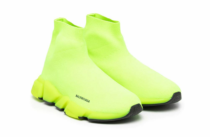 Order (学前款) Balenciaga Speed 运动鞋 '荧光黄' 597425-W2DBA-7771